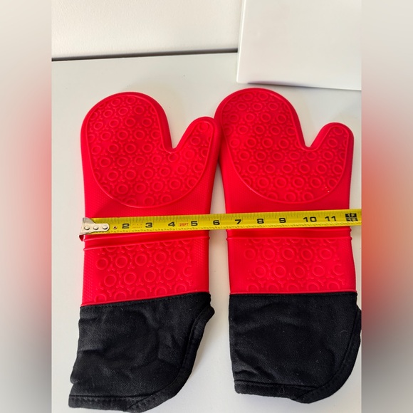 New Silicone Professional Oven Gloves Heat Resistant - Picture 8 of 10